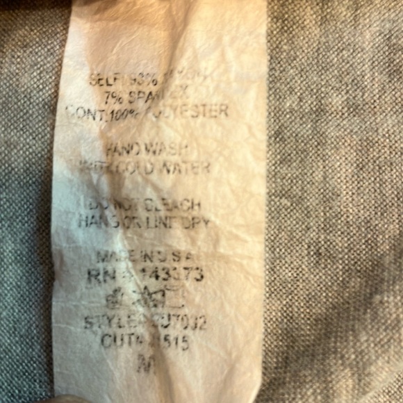 M ROSE DIAMOND GRAY WITH LACE OVERLAY CROSS BACK DETAILING - Picture 7 of 7